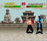Mortal Kombat, capture d'écran